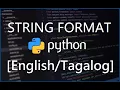Python Programming for Beginners - 24 String Format Method