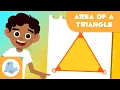 Area of a Triangle Math for Kids