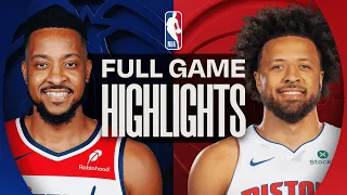 WIZARDS At PISTONS FULL GAME HIGHLIGHTS November 10 2025 