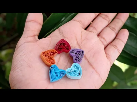 Download MP3 Paper Quilling Heart |  Easy Paper Heart😍❤️ #Diy #Quilling