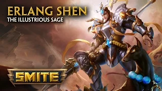 smite god reveal erlang shen the illustrious sage