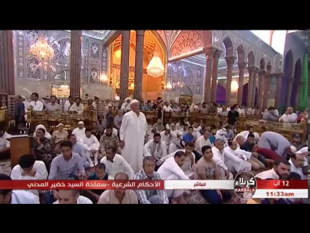 ⁣السيد خضير المدني _ هل يجوز للطالب السلام على الطالبات في الجامعات