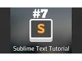Sublime Text 3 Tutorial - Snippets Macros Packages and some tricks