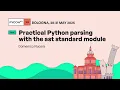 Practical Python parsing with the ast standard module - Domenico Nucera