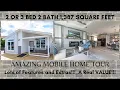 AMAZING Palm Harbor Manufactured Home Cottage Farmhouse Mobile Home