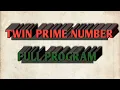 Twin Prime Number Program In Java