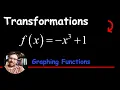 How to Graph a Cubic Function with a Reflection and a Translation Transformations