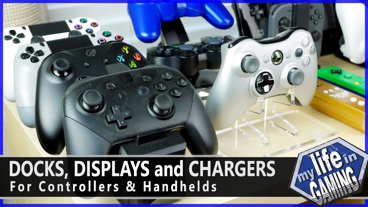 Docks, Displays and Chargers for Controllers and Handhelds / MY LIFE IN GAMING