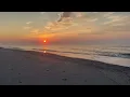 Myrtle Beach Sunrise Relaxing Beach Sounds
