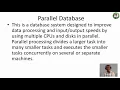 DATA PROCESSING CHIBUIKE PARALLEL AND DISTRIBUTED DATABASES