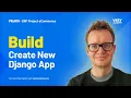 Django DRF Project Create and Register a New Django Application 13