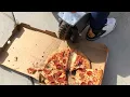 Download Lagu Kid Temper Tantrum Runs Over Pizza With His Electric Scooter Because He Wanted Mcdonalds