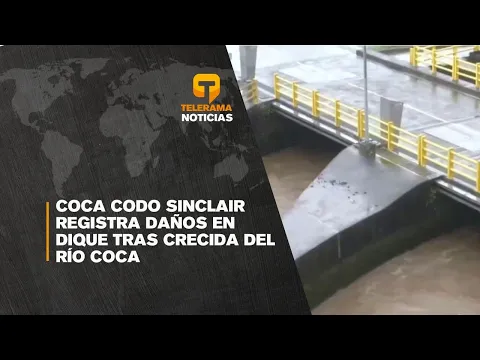 Coca Codo Sinclair registra daños en dique tras crecida del río Coca