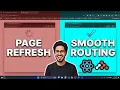 React Router v6 Tutorial for Beginners Routing Link Outlet Nested Routes Lect 15 - 16