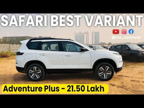 All Features *In Budget | Tata Safari Adventure Plus AT - SalahCar