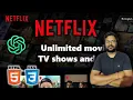 Build A Netflix Clone Using Html CSS and Chat - GPT Deep Seek Shubham Bytes