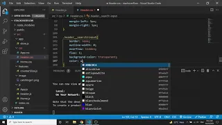 stack overflow clone part using react JS and redux Header part