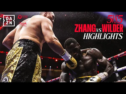 Download MP3 BRUTAL KO | Zhilei Zhang vs. Deontay Wilder Highlights (Queensberry vs. Matchroom - Riyadh Season)