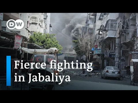 Download MP3 Heavy fighting between Israeli troops and Hamas in northern Gaza | DW News