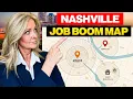 Nashville Job Boom Map Where Amazon Oracle Hires Will Live and Why