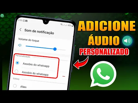 Download MP3 Como colocar SOM de NOTIFICAÇÃO no WHATSAPP 2023 | atualizado