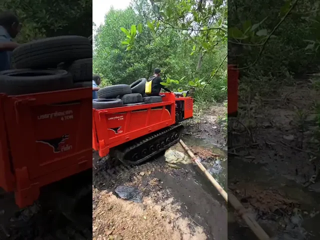 รถบรรทุก ตีนตะขาบ ทีเร็ก 4 ตัน TREX 4T | ลุยดิน ลุยโคลน เหมาะกับงานก่อสร้างและเกษตร