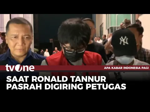 Detik-Detik Ronald Tannur Ditangkap Kejati Jawa Timur