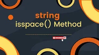 RK isspace string method in python