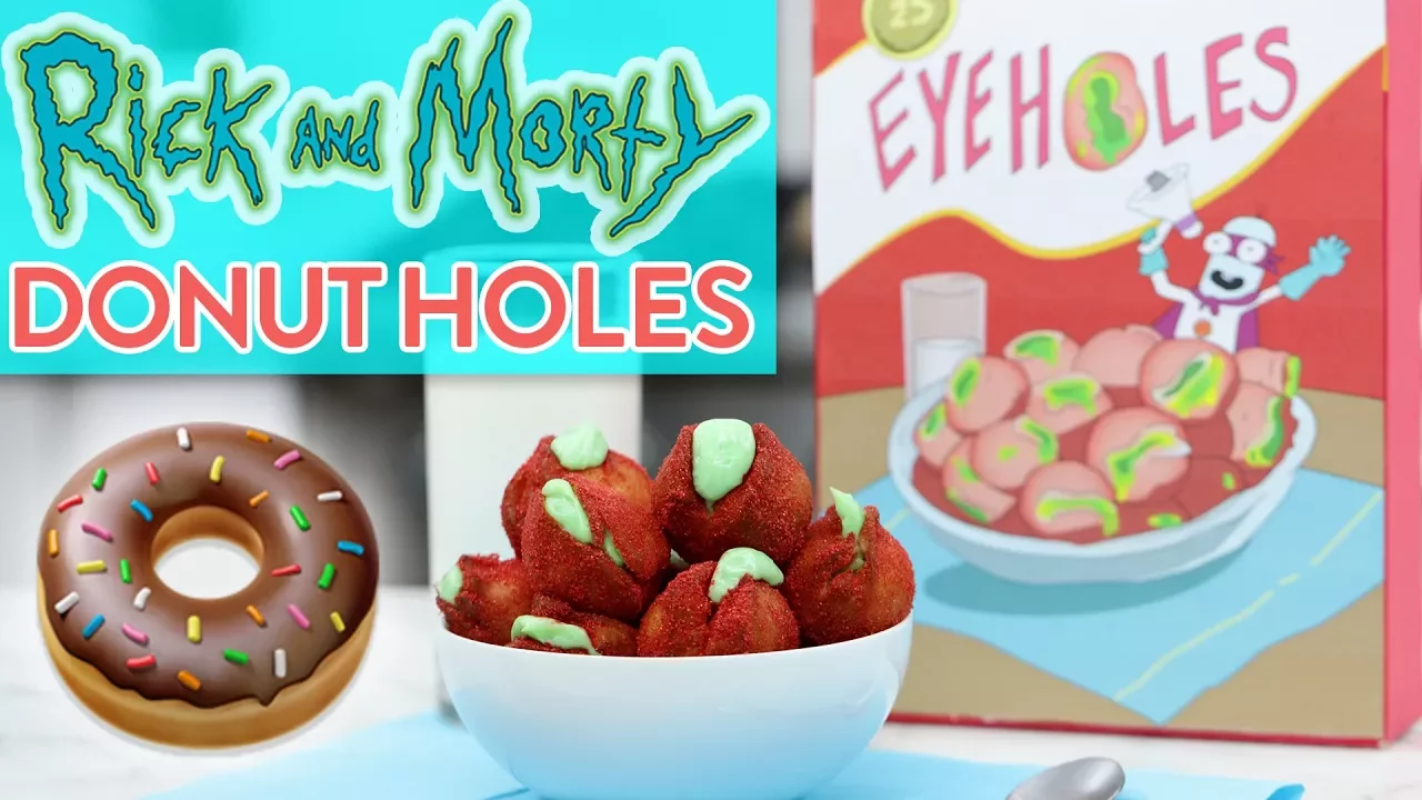 RICK AND MORTY DONUT EYEHOLES - NERDY NUMMIES