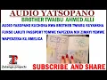Lagu TWAIBU AHMED ALLI / PASSPORT YOMWE YAPEZEKA NDI ZIMAYI YEMWE WAPEDZEKA KU AMELICA