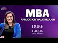 How to Fill out Duke Fuqua 2025 MBA Application