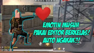 Download EMOTIN MUSUH PAKAI EDITOR BERKELAS! AUTO NGAKAK! FREE FIRE BATTLEGROUND INDONESIA MP3