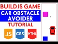 Build a Car Obstacle Avoider Game Using JavaScript HTML CSS Step-by-Step Tutorial