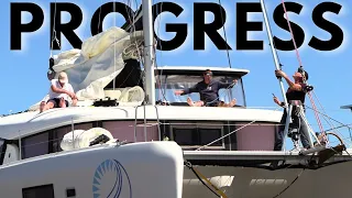 Addressing a Serious Safety Issue During Our Catamaran Refit