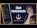 How to StreamElements chat commands and timers