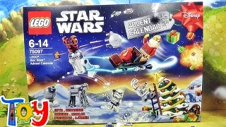 레고 스타워즈 크리스마스 어드벤쳐 캘린더75097 달력 개봉 언박싱 리뷰 LEGO Star Wars Advent Calendar
