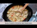 Crockpot Magic Chicken and Fluffy Dumplings
