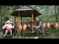Download Lagu The process of making smoked chicken, how to preserve it for a long time, and farm life. MP3