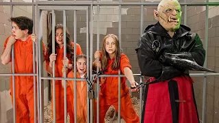 Escape The Prison Roblox Game In Real Life 