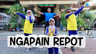 senam kreasi ngapain repot anak sd