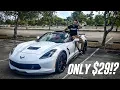 How I Rented a Corvette for ONLY 29