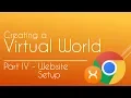 Creating a Virtual World MMO - Website Setup PHP HTML