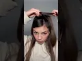 Cute hairstyle for school