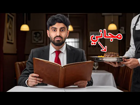 Video Thumbnail: عشت يوم كامل على وجبات مجانيه !.