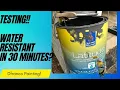 Sherwin-Williams Latitude Paint Rain-Resistant Test Results