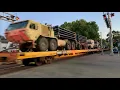 Download Lagu De langste militaire trein ooit! +9 locomotieftrein in drukke buurt, CSX Intermodal met DPU