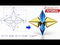 Easy 3D Modeling in SOLIDWORKS Advanced Multi-Body Part Tutorial