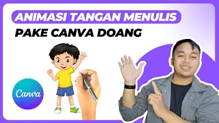 Download Tutorial Animasi Gerakan Tangan Menulis Pake Canva - Cara Membuat Animasi Tangan Menggambar MP3