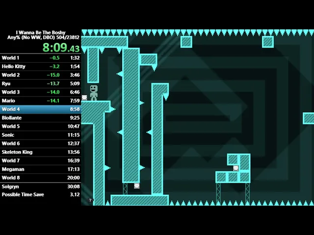 [WR] Boshy any% (Dark Boshy, no Wrong Warp) in 29:59