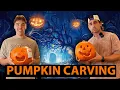 Carving Halloween Jack-O-Lanterns